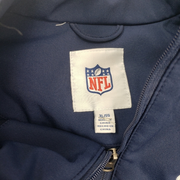 NFL Seattle Seahawks Full Zip Blue Jacket Men's XL - Picture 9 of 11